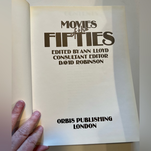 Movies of the Fifties edited by Ann Lloyd. Hardback. 1982. - Picture 5 of 7